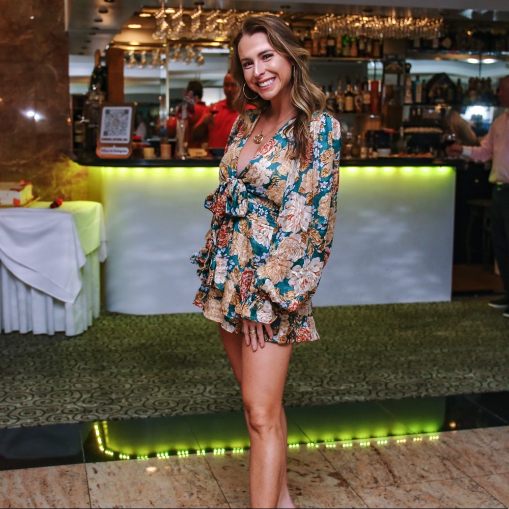 Floral romper